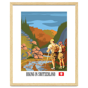 Hiking In Switzerland by Hermes