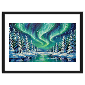 Ethereal Aurora Borealis by artistic