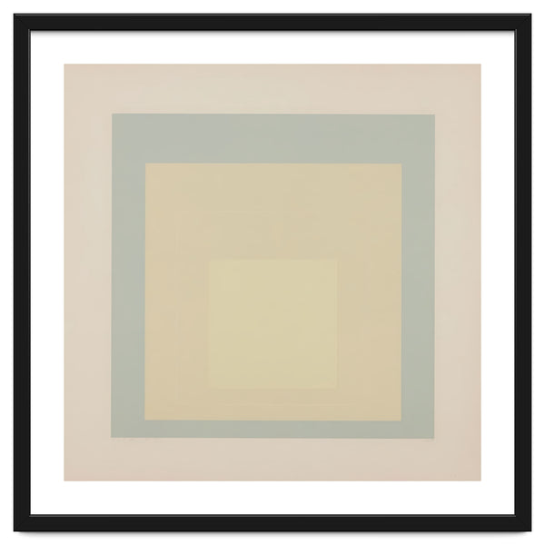JOSEF ALBERS - HOMAGE TO THE SQUARE
