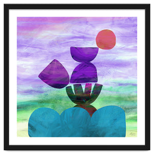 Balance (purple) by Aino Saarikivi