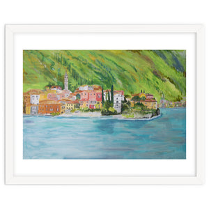 View Across The Lake To Varenna by Melody Reynolds