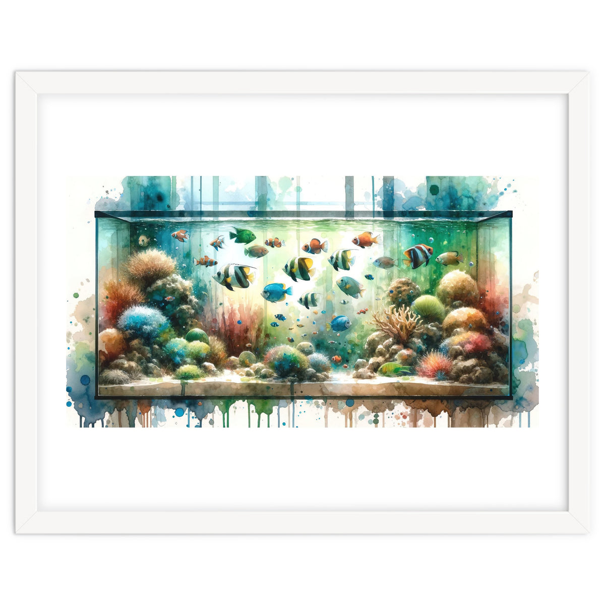 Colorful Aquarium Fish Tank