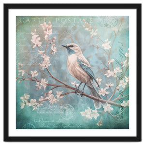 Bird Vintage Nostalgia by Andrea Haase