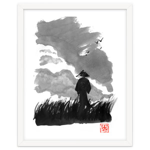 Samurai In The Prairy by pechane