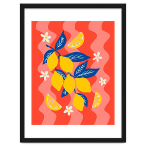 Colourful Lemon Branch by Wackapacka