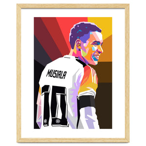 Jamal Musiala art by Ndhon