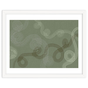 calming essentials loops sage green by Annick