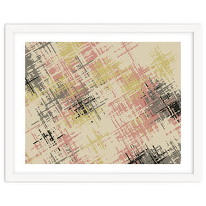 Geometric Cross Patterns Muted by heaventrain