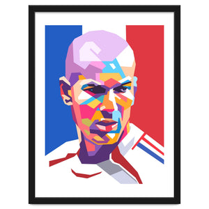 Zinedine Zidane art by Ndhon