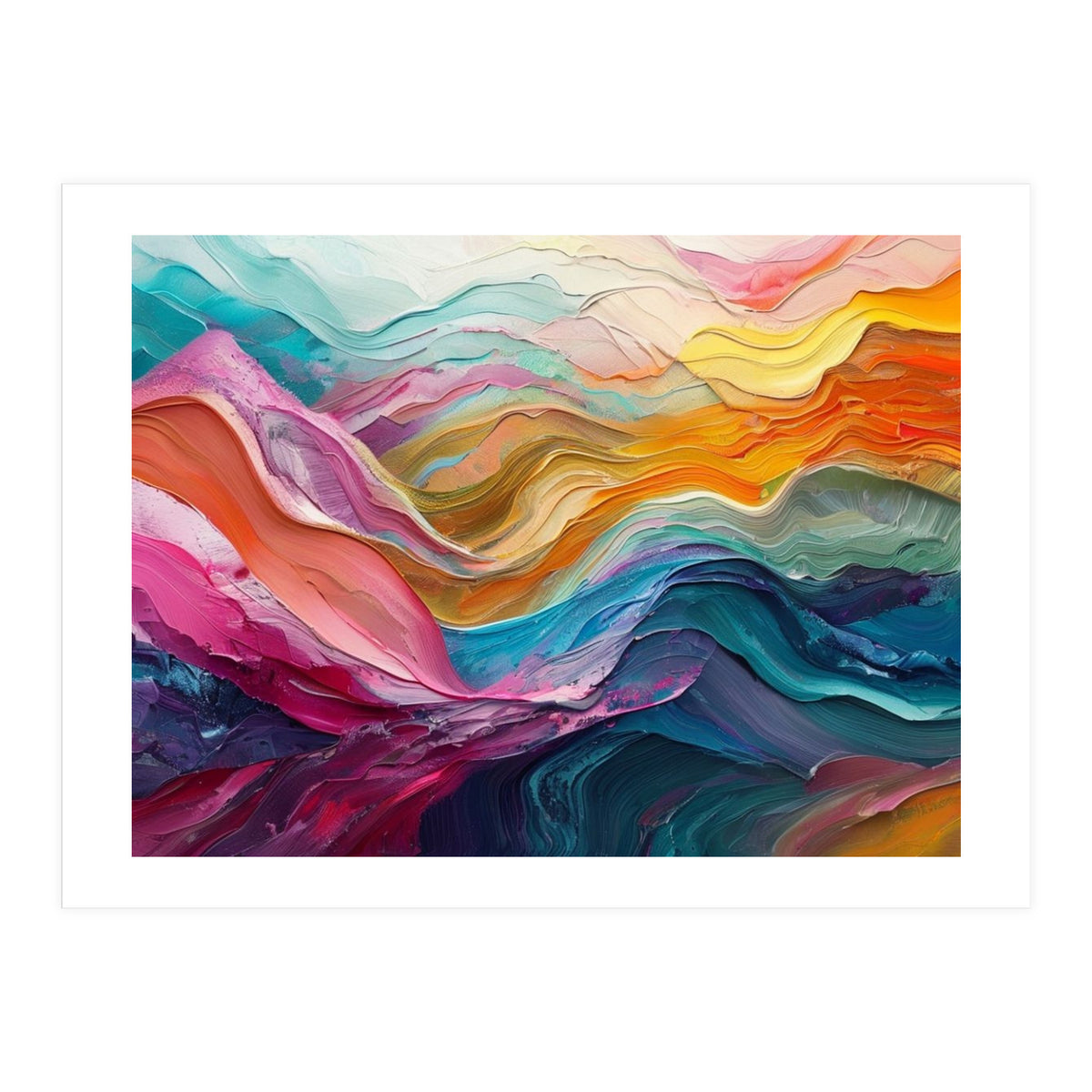 Textures of the Great Dividing Range (Print Only)