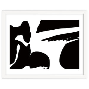 black abstract shape by edsonramosart