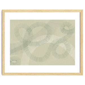 calming essentials Curved Lines soft sage by Annick