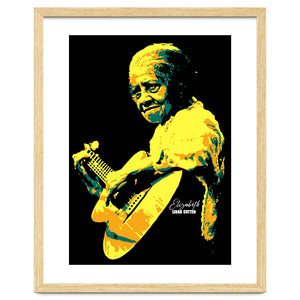 Elizabeth Cotten American Folk and Blues Musician Legend by taurungka