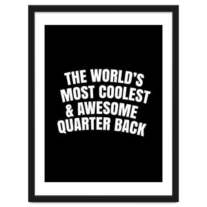 world's most coolest and awesome quarter back by Happieeagle
