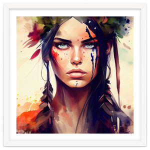 Watercolor Druid #3 by Chromatic Fusion Studio