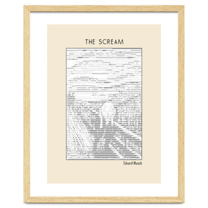 The Scream – Edvard Munch (ascii art) by Doa Project