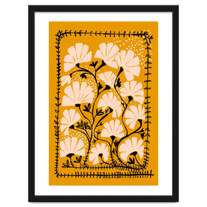 Ever blooming good vibes mustard yellow by Annick