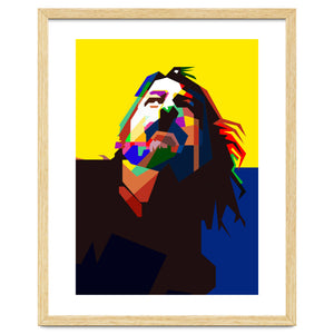 Dave Grohl Foo Fighters Grunge Sound by Artkreator