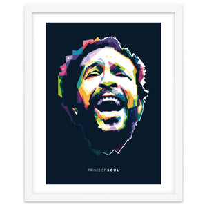 Marvin Gaye Pop Art WPAP by KAMANDAKART