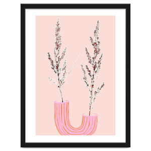 Plant based happyness Grasses 1 still life by Annick