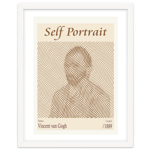 Self Portrait Vincent Van Gogh (1889) by Doa Project
