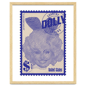 Dolly Parton Stamps Art by Doa Project