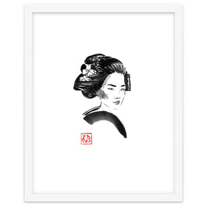 Geisha Hair Style by pechane