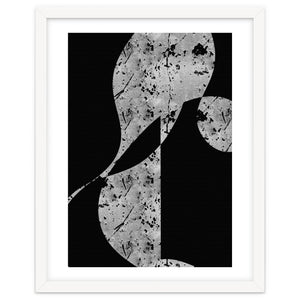 Black and White Abstract by Yuli Saputra