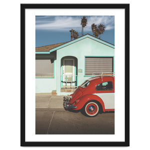 Red & Turquoise by Jens Ochlich