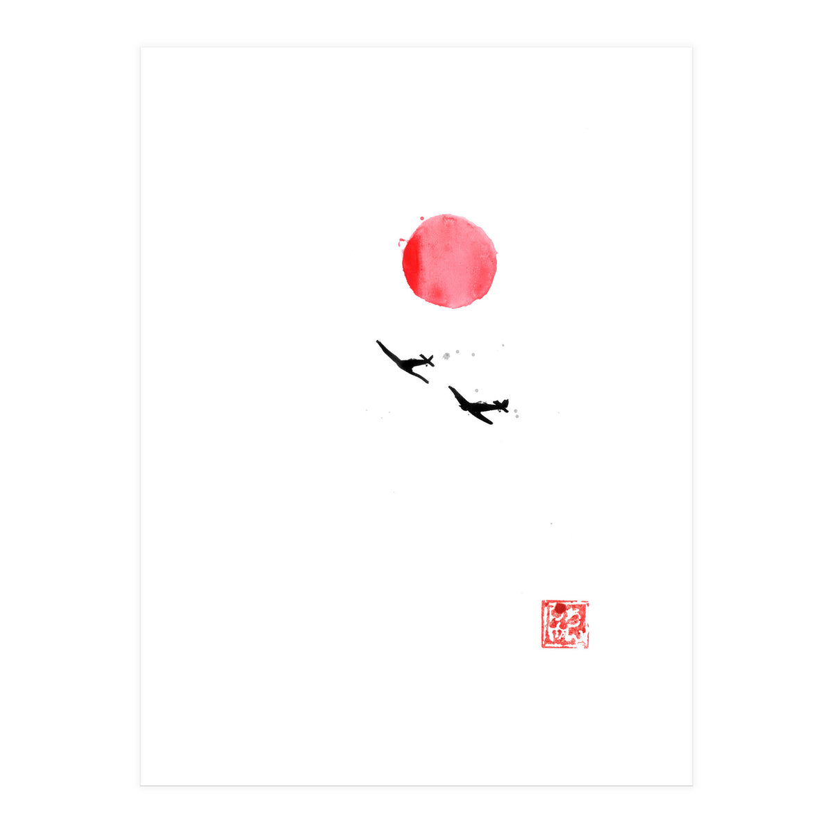 Zero In The Sky (Print Only)