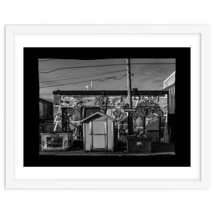 Cooke St Graffiti No 3 with Border by The Learning Curve Photography