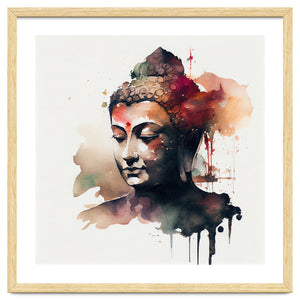 Ethereal Silence Buddha by Chromatic Fusion Studio