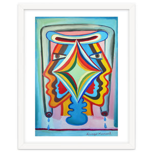 Cabeza Cubisurrealista by Diego Manuel Rodriguez