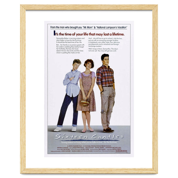 SIXTEEN CANDLES (1984), directed by JOHN HUGHES.