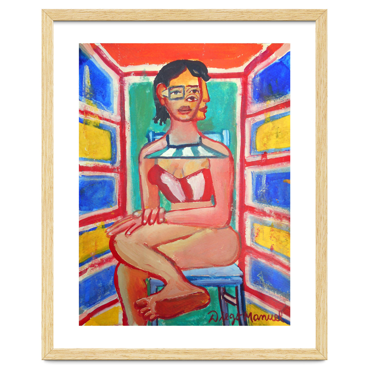 Mujer En La Silla 9