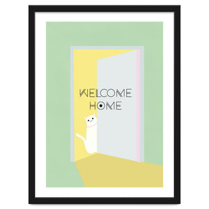 WELCOME HOME - SWEET CAT by natural neutral