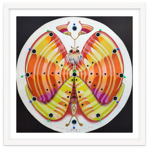 Clock butterfly by Federico Cortese