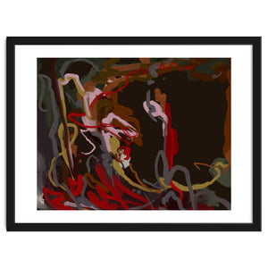 Abstract Fluidity oil painting by heaventrain