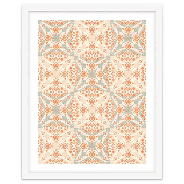Coral Moth Tiles