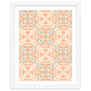 Coral Moth Tiles by DesigndN