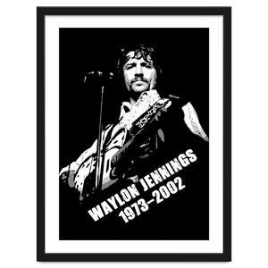 Waylon Jennings American Musician Legend by taurungka