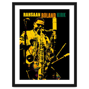 Rahsaan Roland Kirk Jazz Musician Legend 2 by taurungka