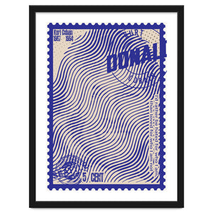 Kurt Donald Cobain Stamps Art by Doa Project