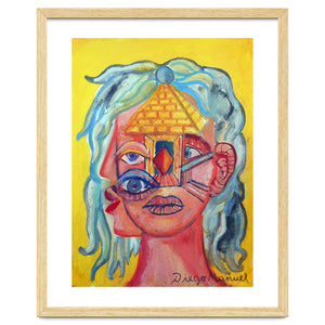 Cabeza De Mujer 12 by Diego Manuel Rodriguez