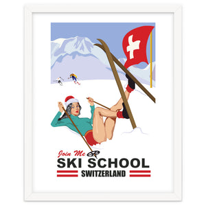Join Ski School in Switzerland by Hermes