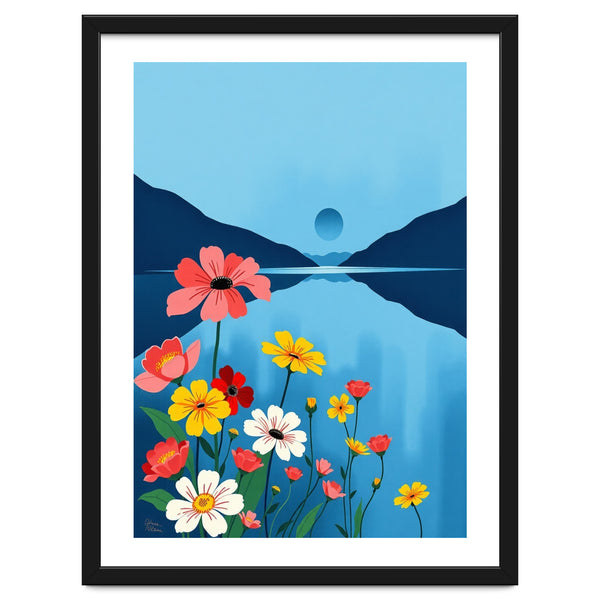 Floral Lake Calm