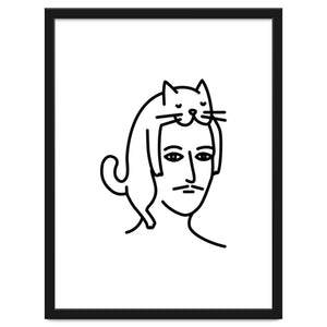 Man In Cat Hat by kyokyyosei