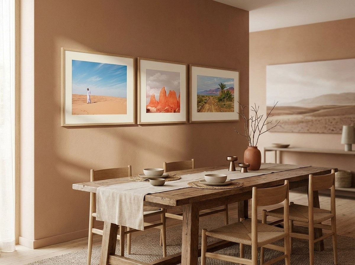 Desert Vistas Gallery Wall Set arrangement