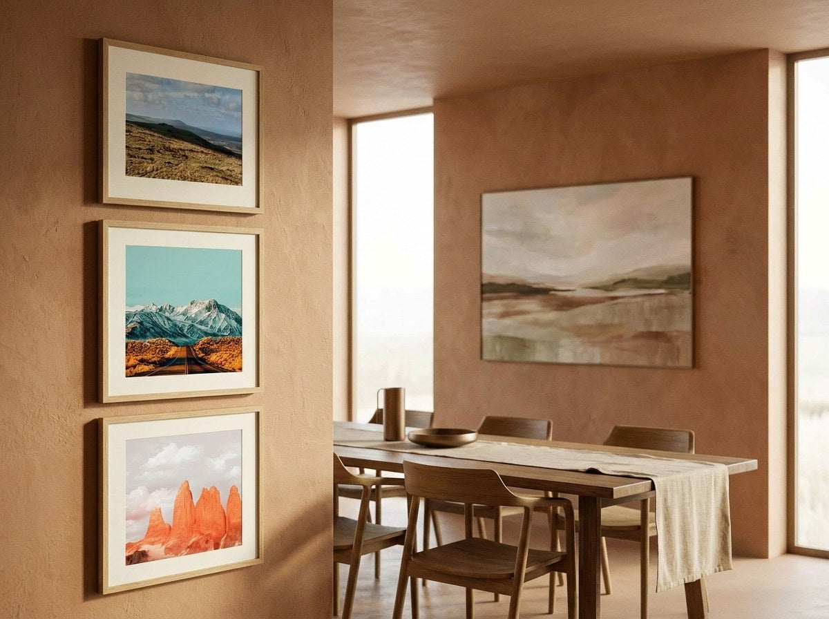 Mountain Horizons Gallery Wall Set arrangement