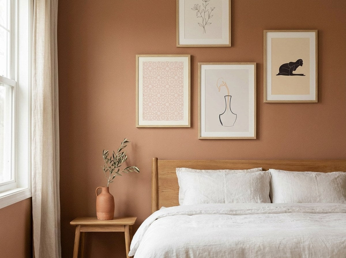 Gentle Forms Gallery Wall Set arrangement